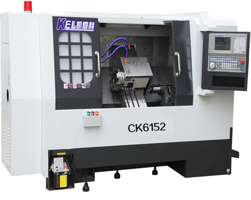 CKX6152D—W∠45斜床身數控車床(刀塔帶尾座機）—高配置