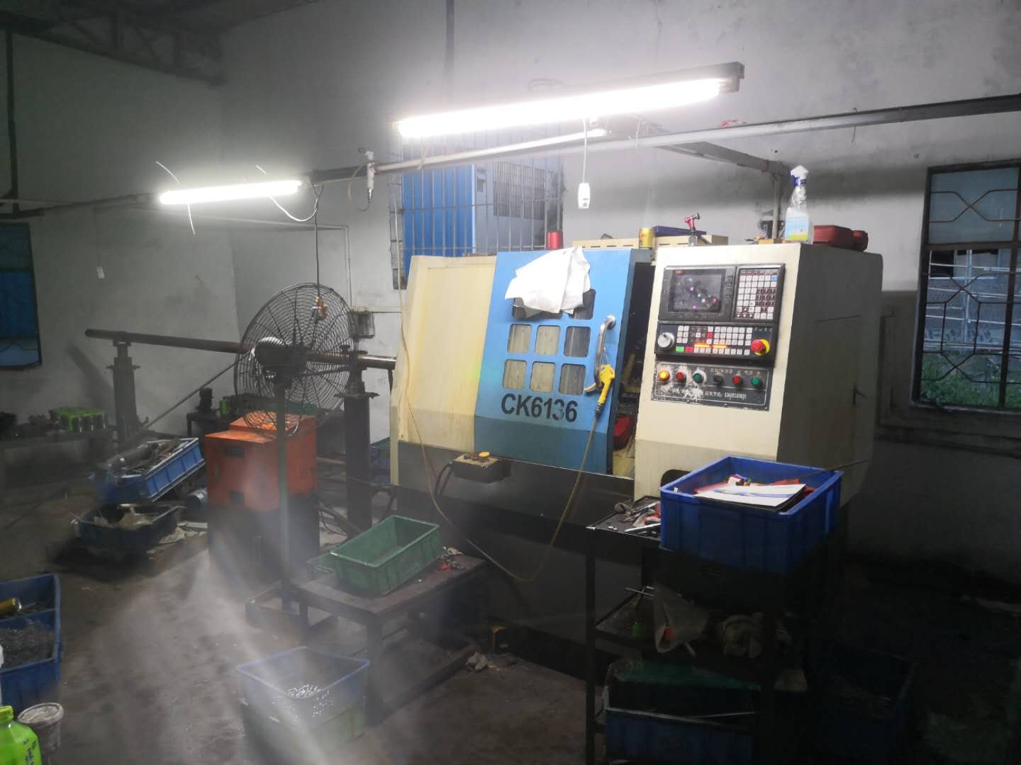 凱恩利 數控車床36機 現場使用展示