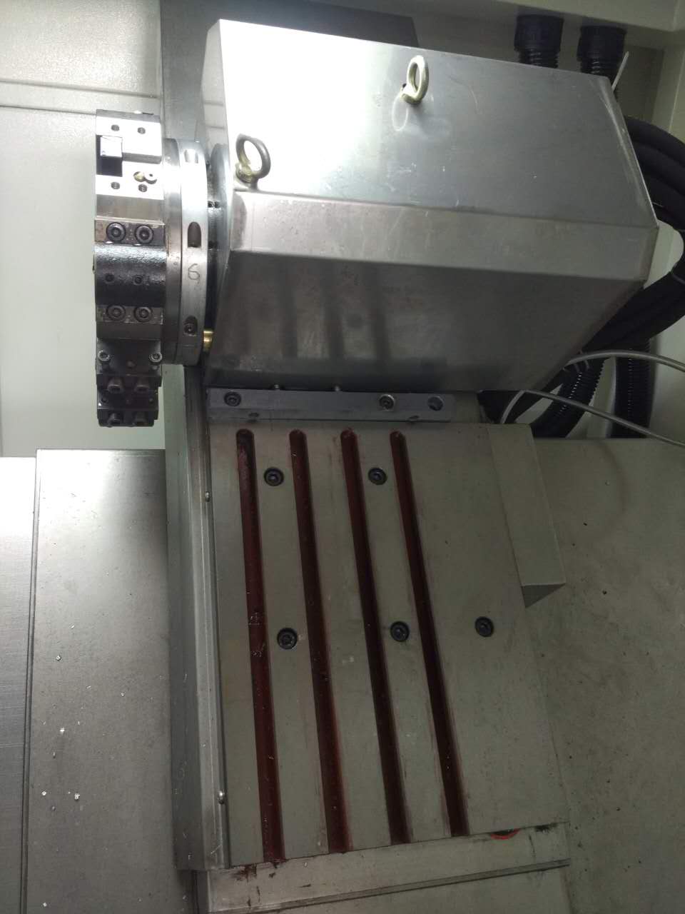 CKX6146D—W∠45斜床身數控車床(刀塔帶尾座機）—高配置
