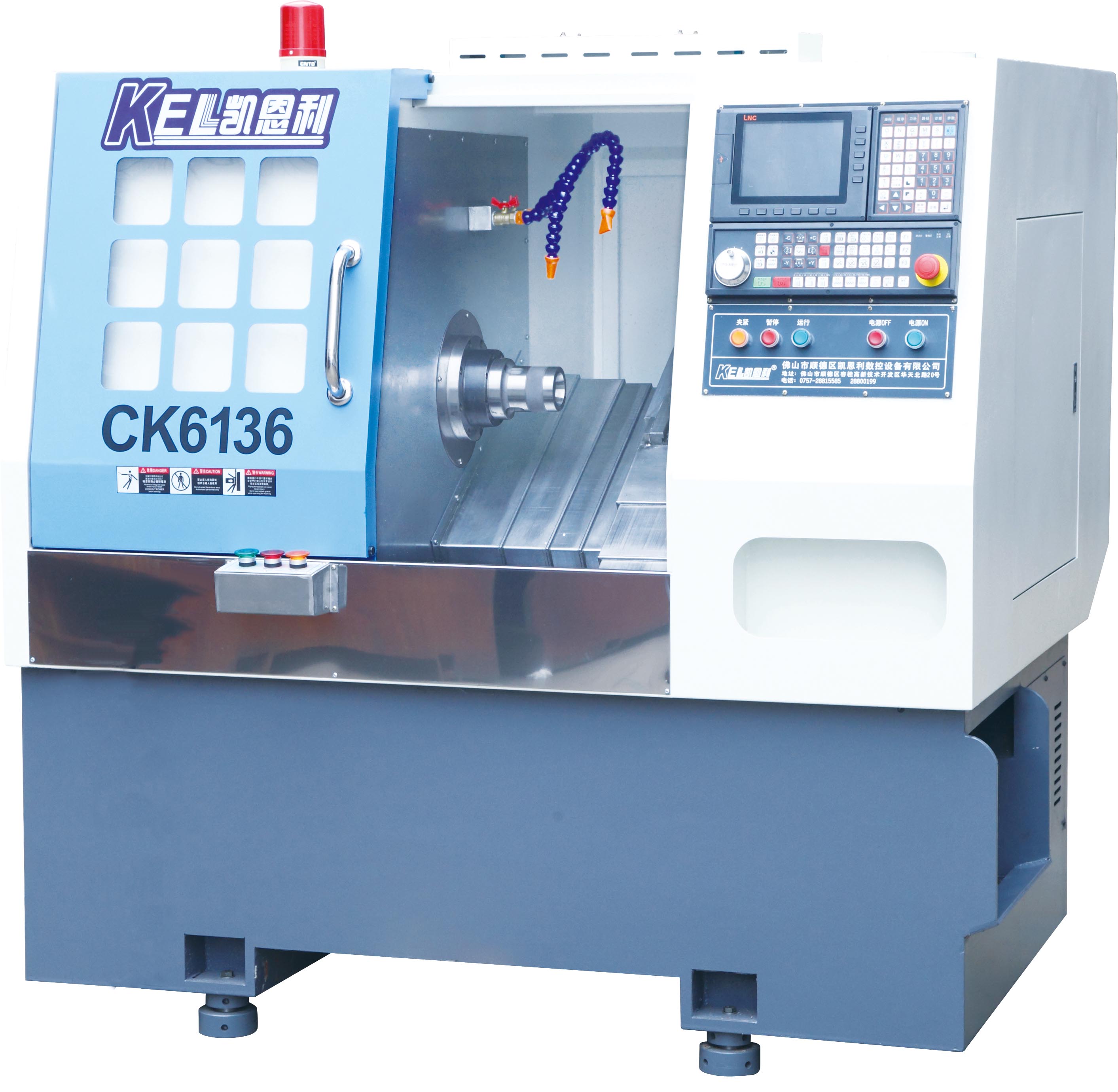 CK6136A ∠30 斜床身排刀式數控車床（標準配置 排刀機）