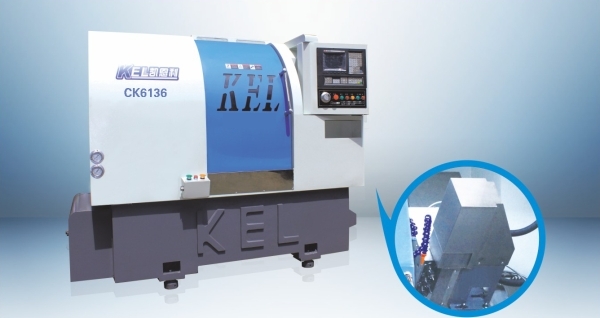 CKX6136C—Y∠45斜床身 (排刀型帶2個端銑3個鍘銑動力頭）車銑復合數控車床—高配置